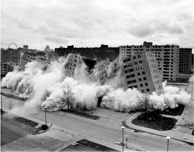 Fig 4 Pruitt-Igoe collapses

Creating Defensible Space, Oscar Newman 1996 HUD publication